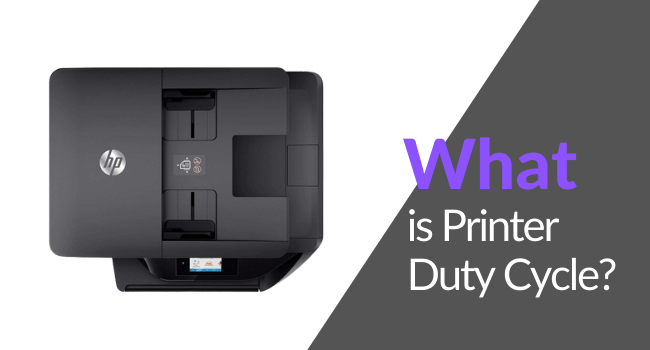 what is printer duty cycle