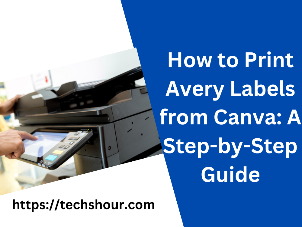 How to Print Avery Labels from Canva