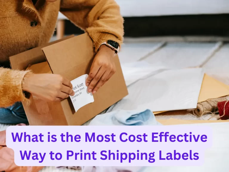 What is the Most Cost Effective Way to Print Shipping Labels