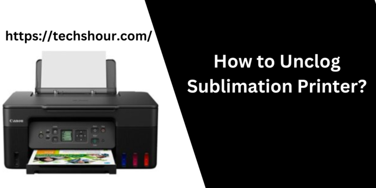 How to Unclog Sublimation Printer?
